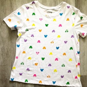 Rainbow Mickey Mouse Tee